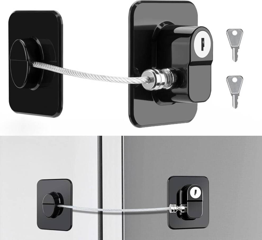 2 Pack Fridge Lock with Key