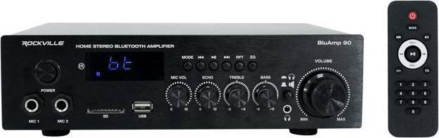 Home receiver with bluetooth Bluamp 90 60W RMS Home Stereo Bluetooth Receiver Amplifier