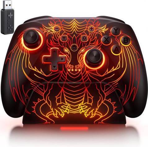 Viewsonic Wireless PC Gaming Controller with Charging Dock
