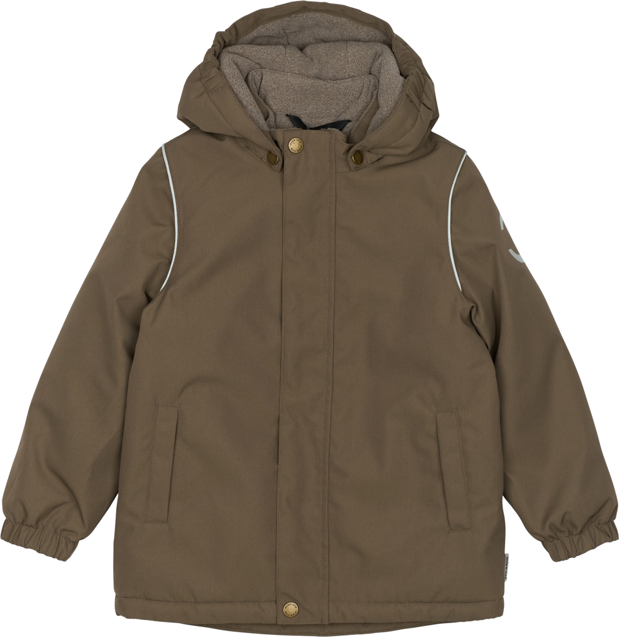 Mikk-Line Winter Jacket Solid - Brown