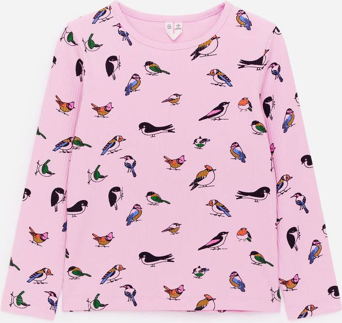 Arket Ribbad Topp - Rosa