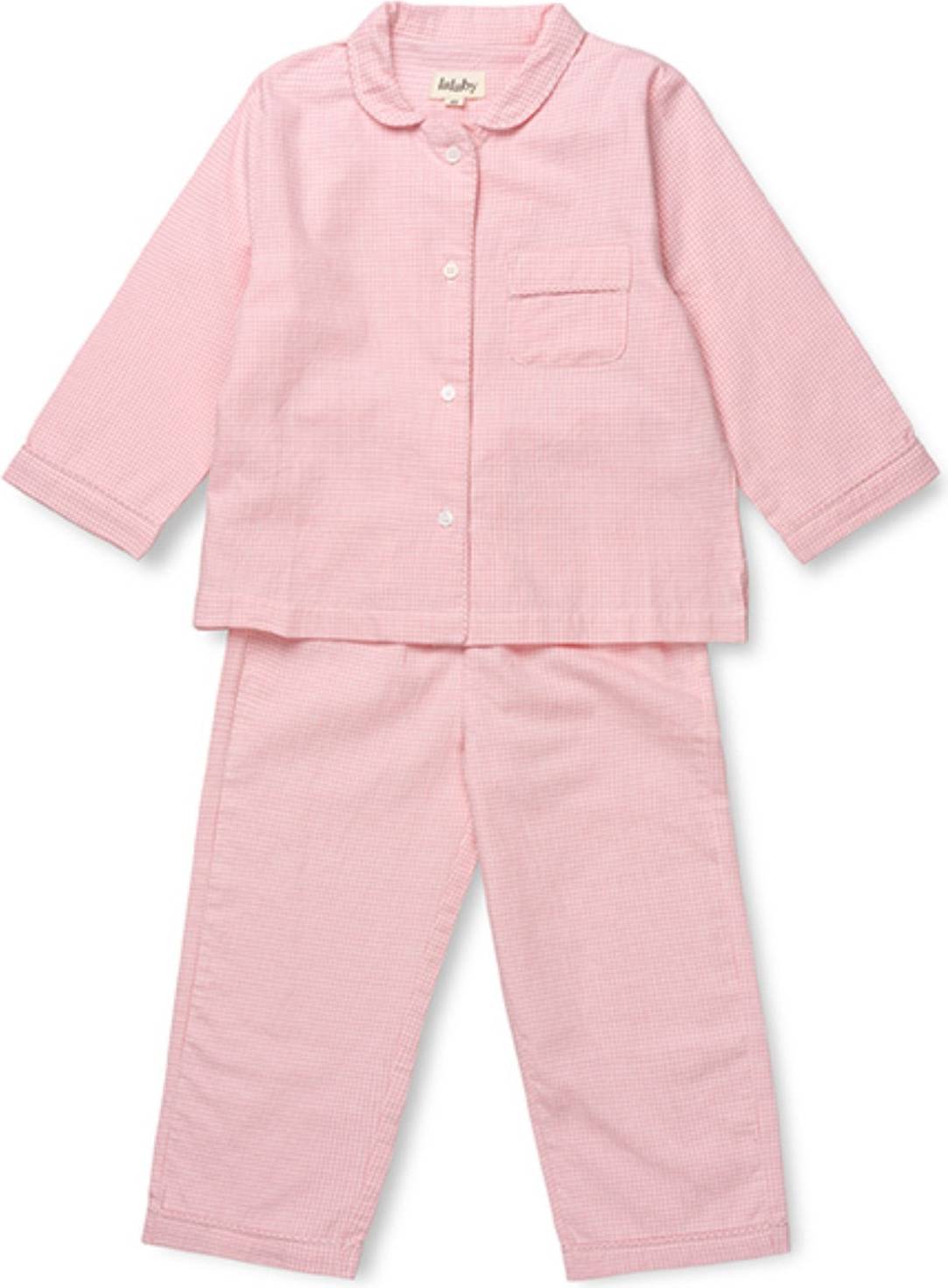 Tiny Check Pyjamas - Pink