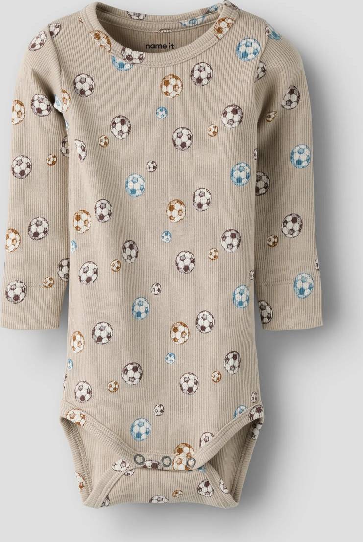 Name It Body L/ä Rib Beige