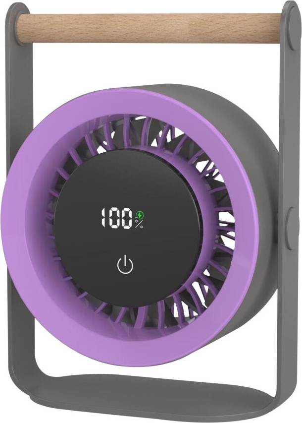 100-Speed USB Rechargeable Desktop Fan