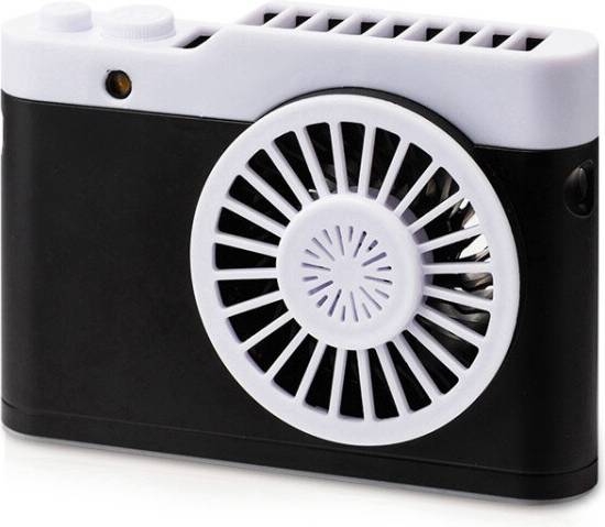 Portable Mini USB Rechargeable Camera Fan