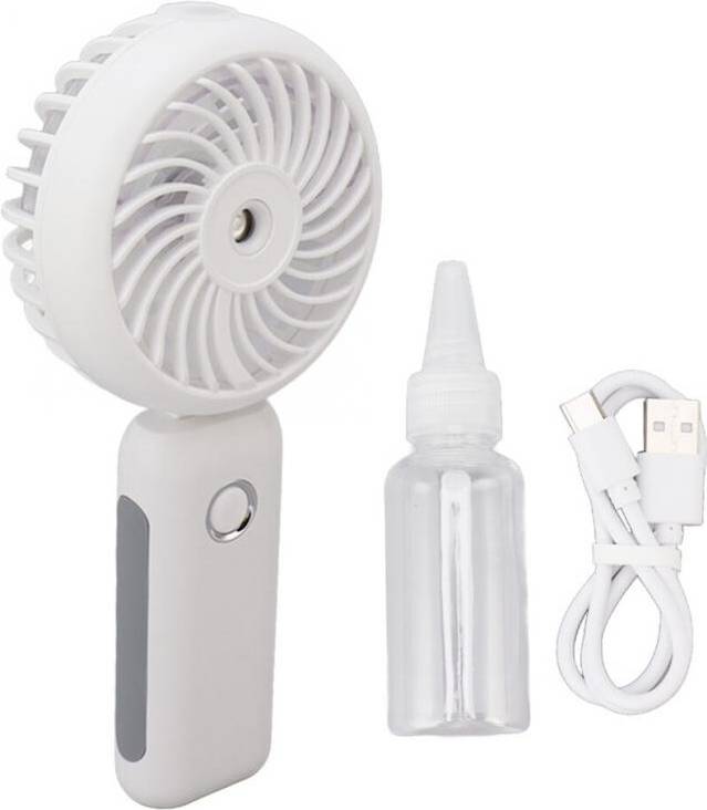 Portable Handheld Water Spray Fan 2 In 1