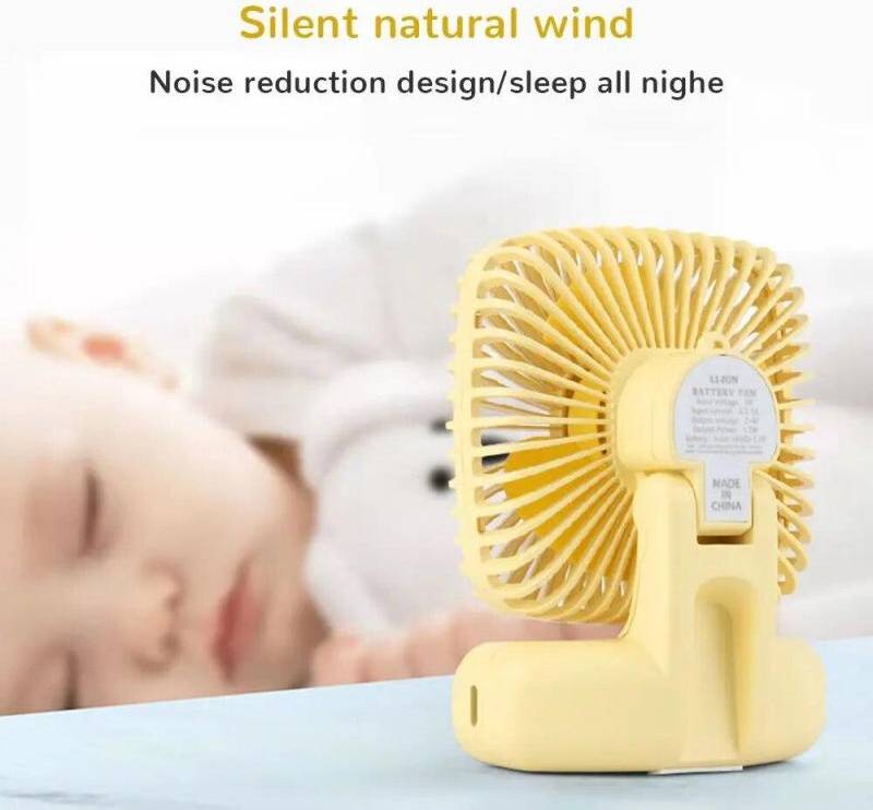 Speed fan Desktop Small Fan Mini Handheld USB Three Speed
