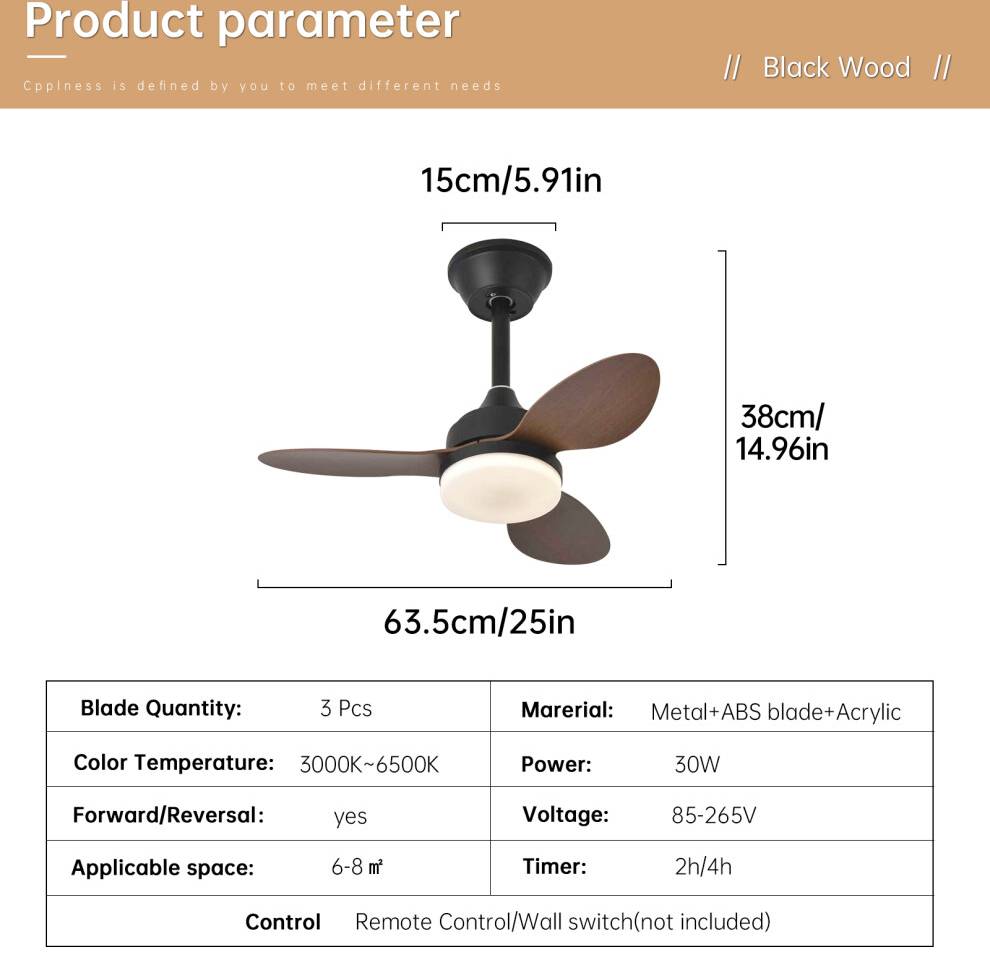 Ceiling Fan With Light 25 42 52 Inch