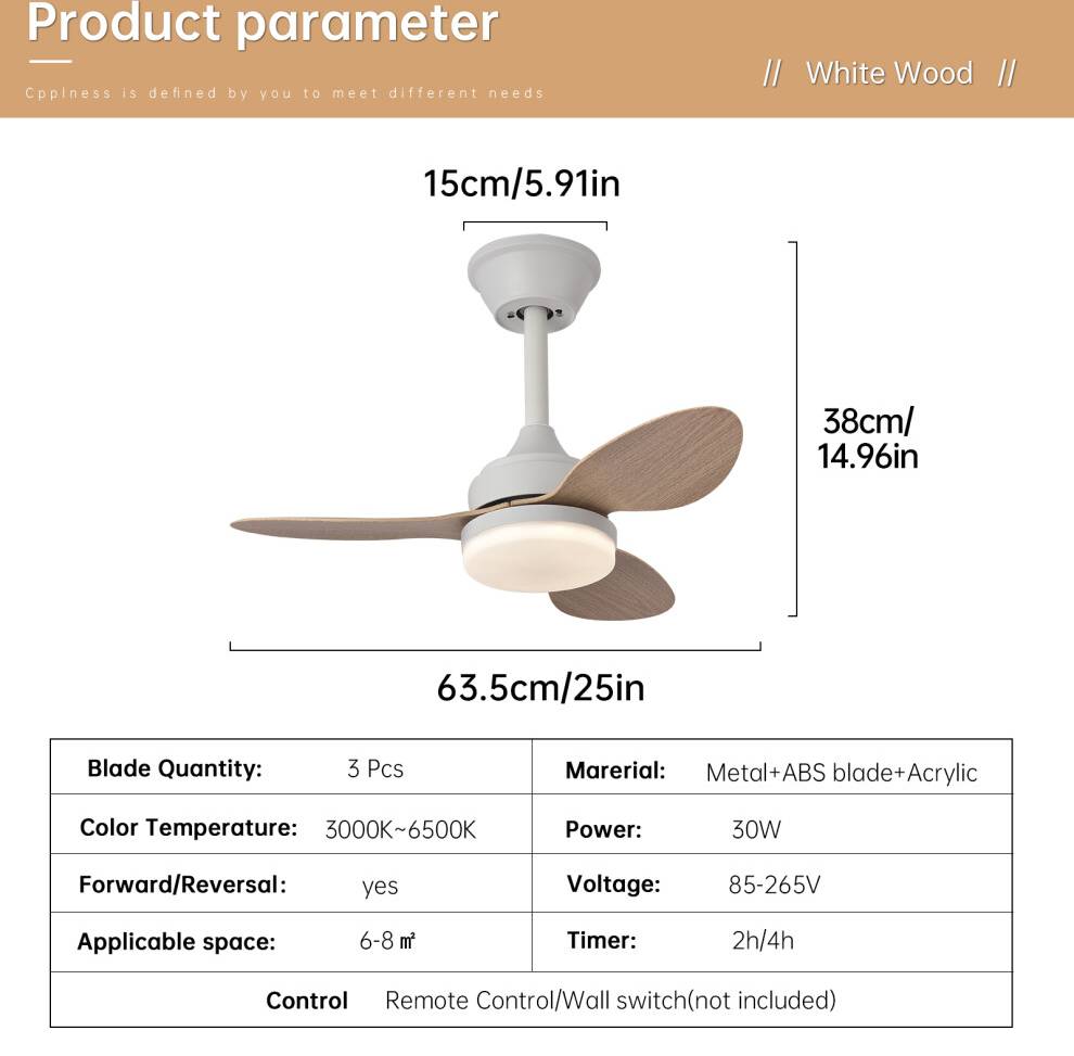 Ceiling Fan With Light 25 42 52 Inch