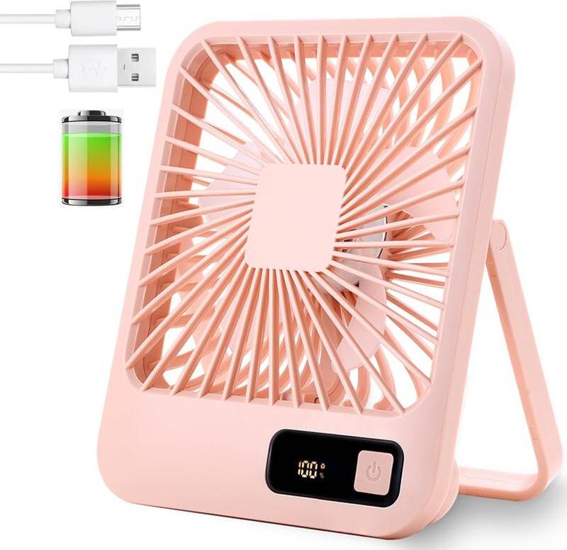 Speed fan Foldable Handheld Fan 5-Speed 5000mAh