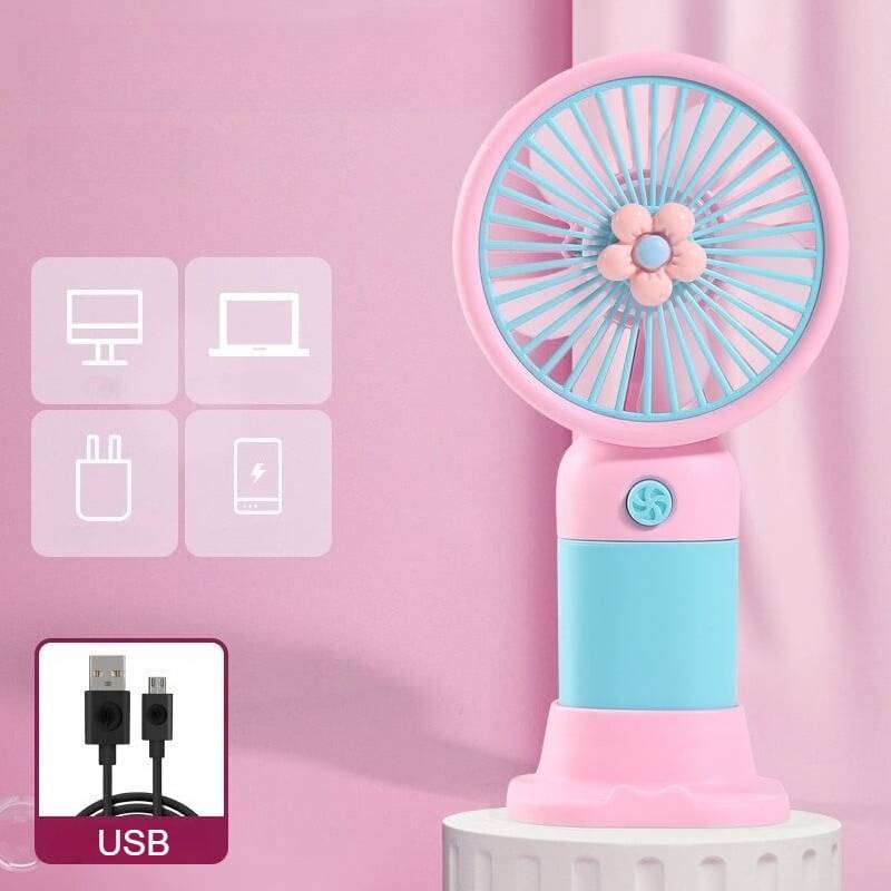 Mini USB Rechargeable Portable Fan