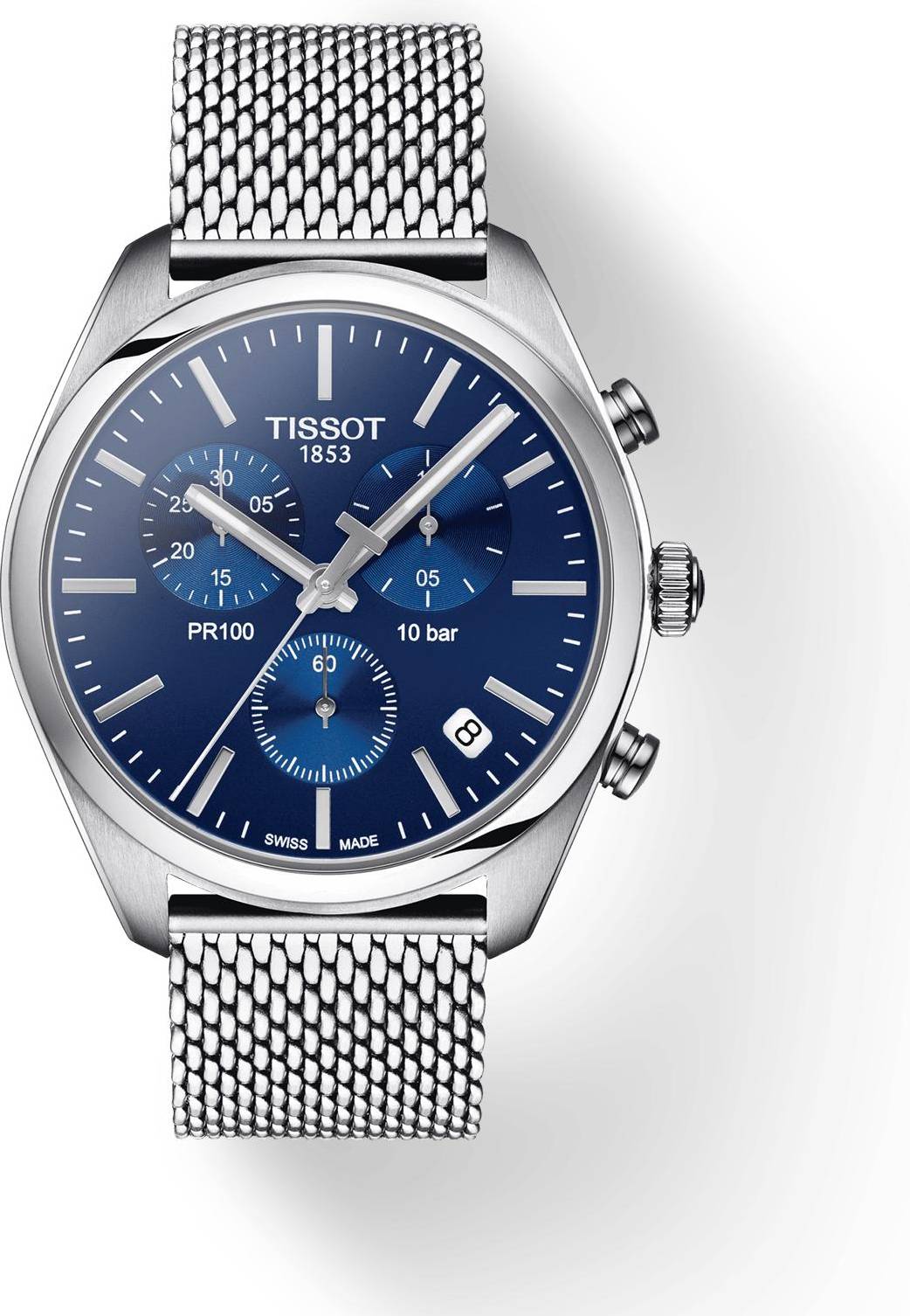 Tissot Rostfritt Stål Blå Modeklocka