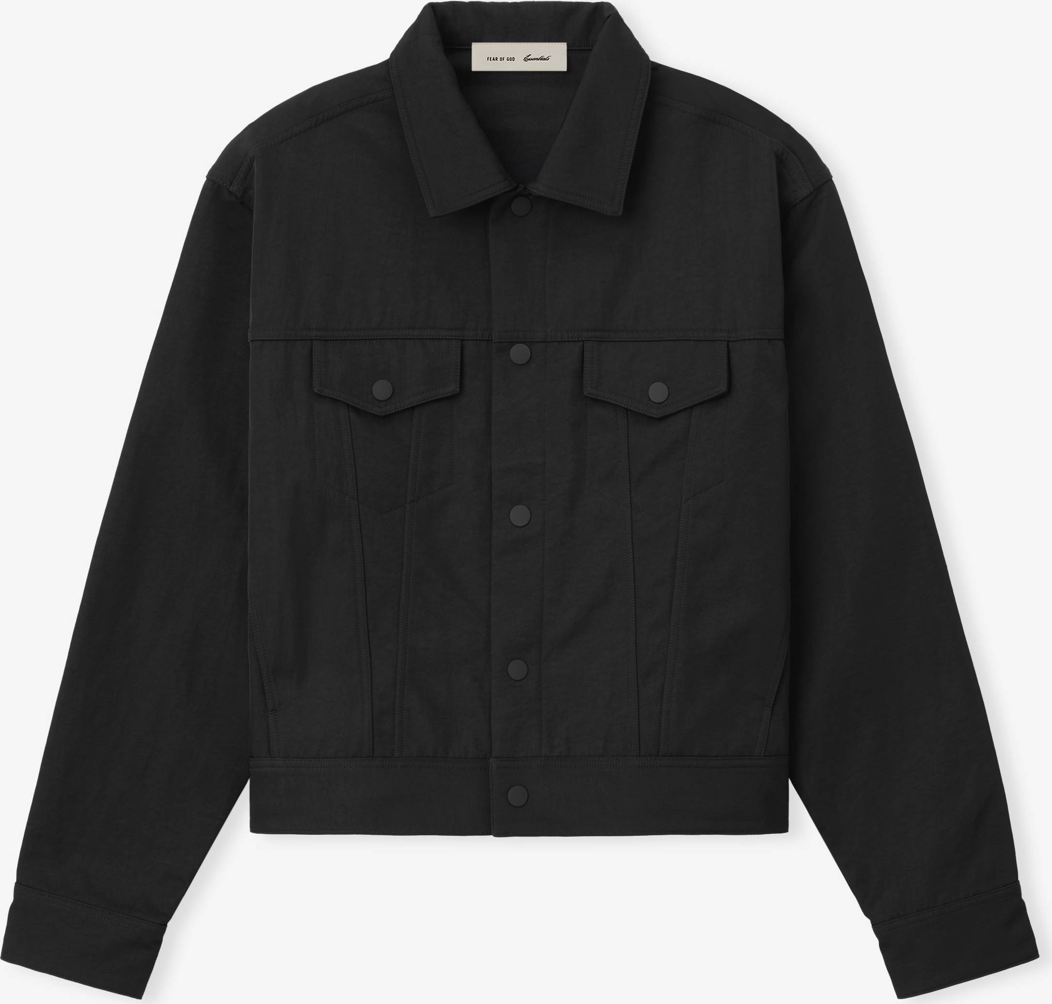 Essentials Trucker Jacket Nylon - Herr