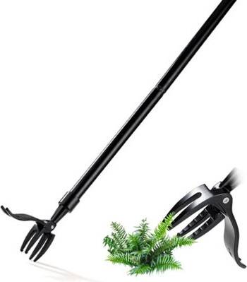 B&Q Carbon Steel Hand Weeder Rake Puller