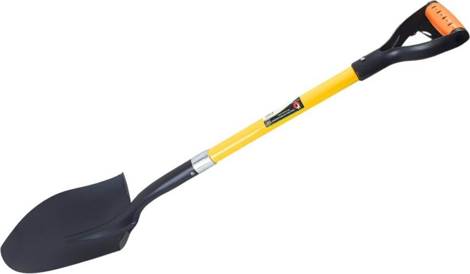 Round Pointed Digging Shovel