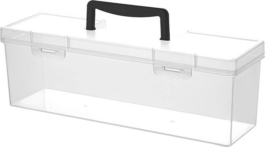 Plastic Portable Storage Box with Handle