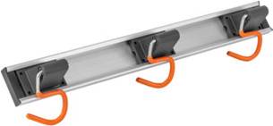 B&Q Wall Mounted Tool Rack Rail X4