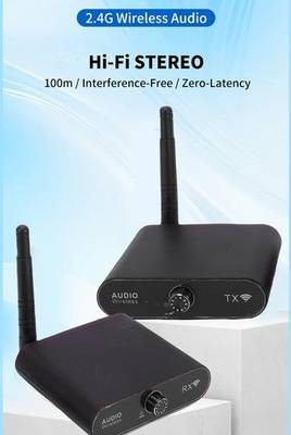 2.4GHz Wireless Sound Transmitter Receiver Set