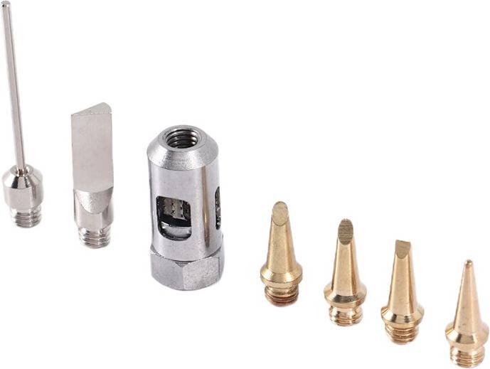 6 Pcs Flame Butane Gas Soldering Tips Kit