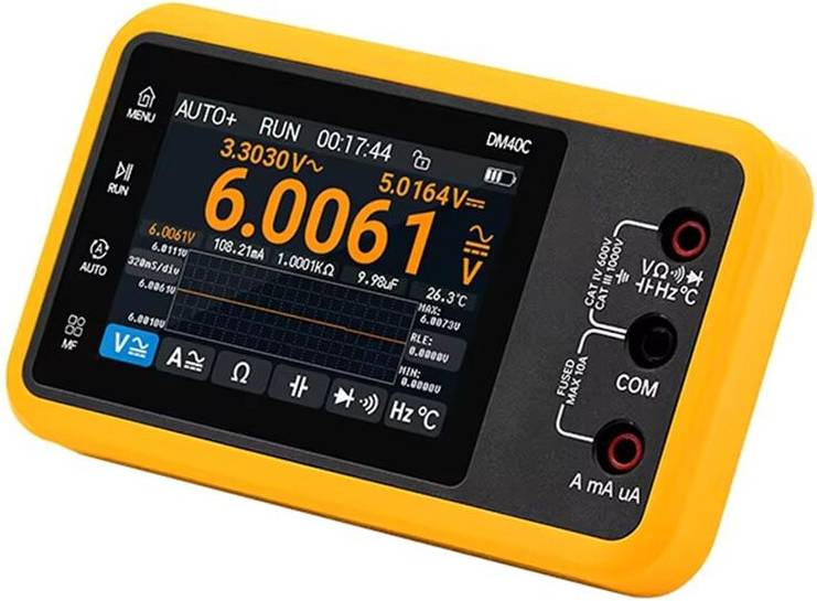 DM40 Digital Oscilloscope Multimeter Signal Generator
