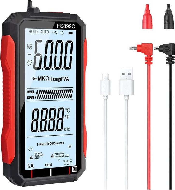 FS899C Digital Multimeter Tester