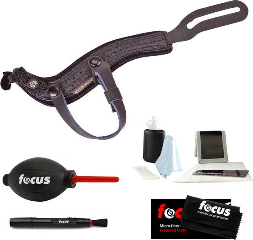Pro Hand Strap Black Kit