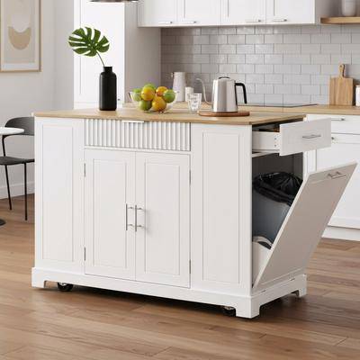 Kitchen islands with storage Rolling Kitchen Islands On 5 Wheels 3 Drawer 3 Open Side Racks