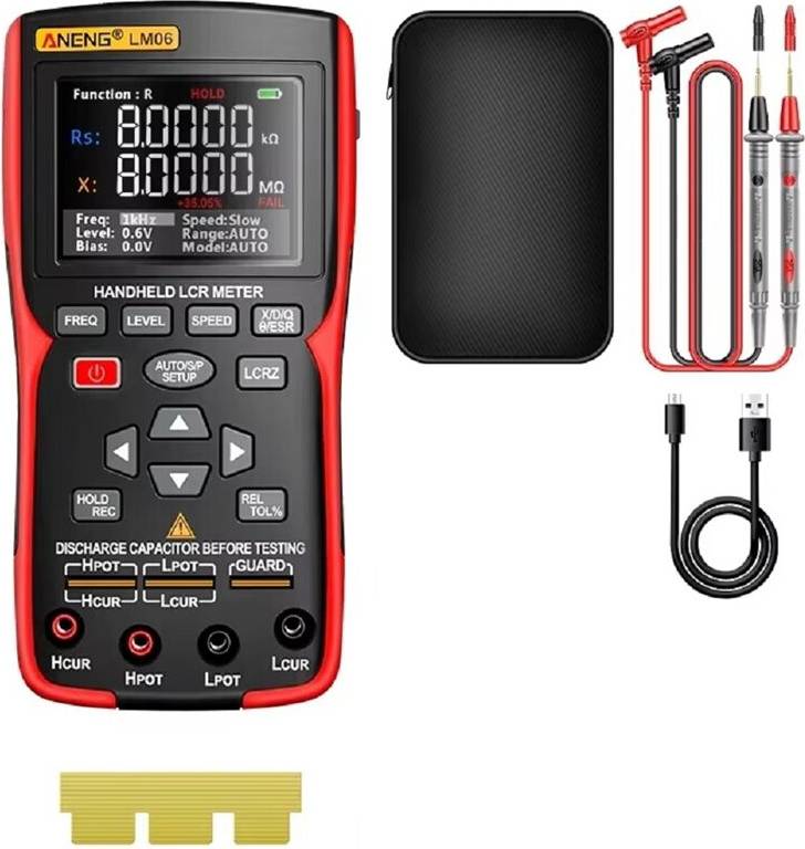 Saudism Digital Multimeter Handheld Bridge Tester LM06