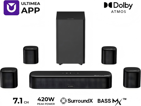 7.1ch Soundbar 420W Surround Sound System