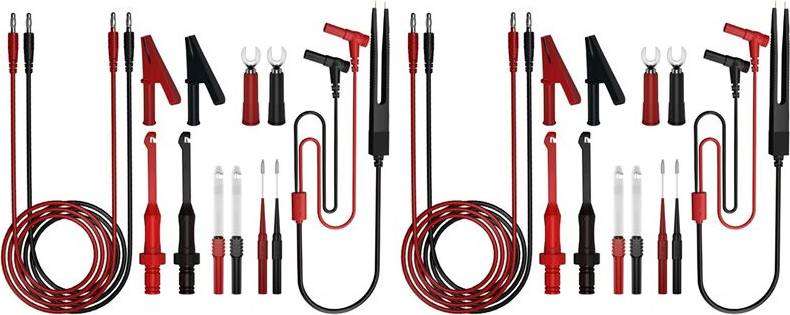 2X Multimeter Test Leads Kit
