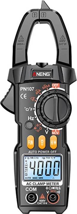 ANENG PN107 Digital Clamp Meter AC Voltage True RMS Multimeter