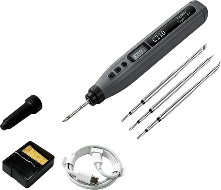 Rechargeable Wireless Soldering Iron Kit