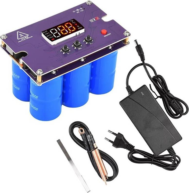 K19 Digital Dual Pulse Spot Welding Machine Kit