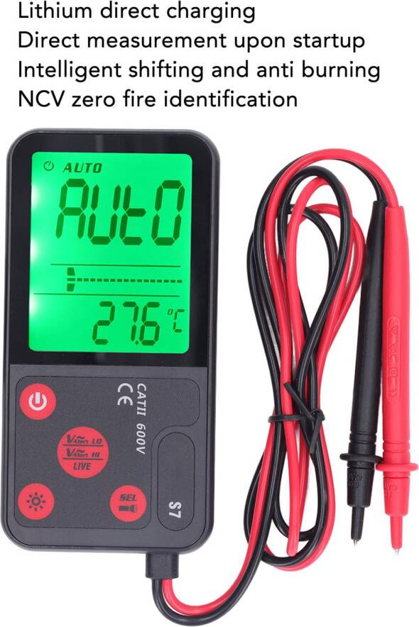 6000 Counts Screen Multimeter 3.5in