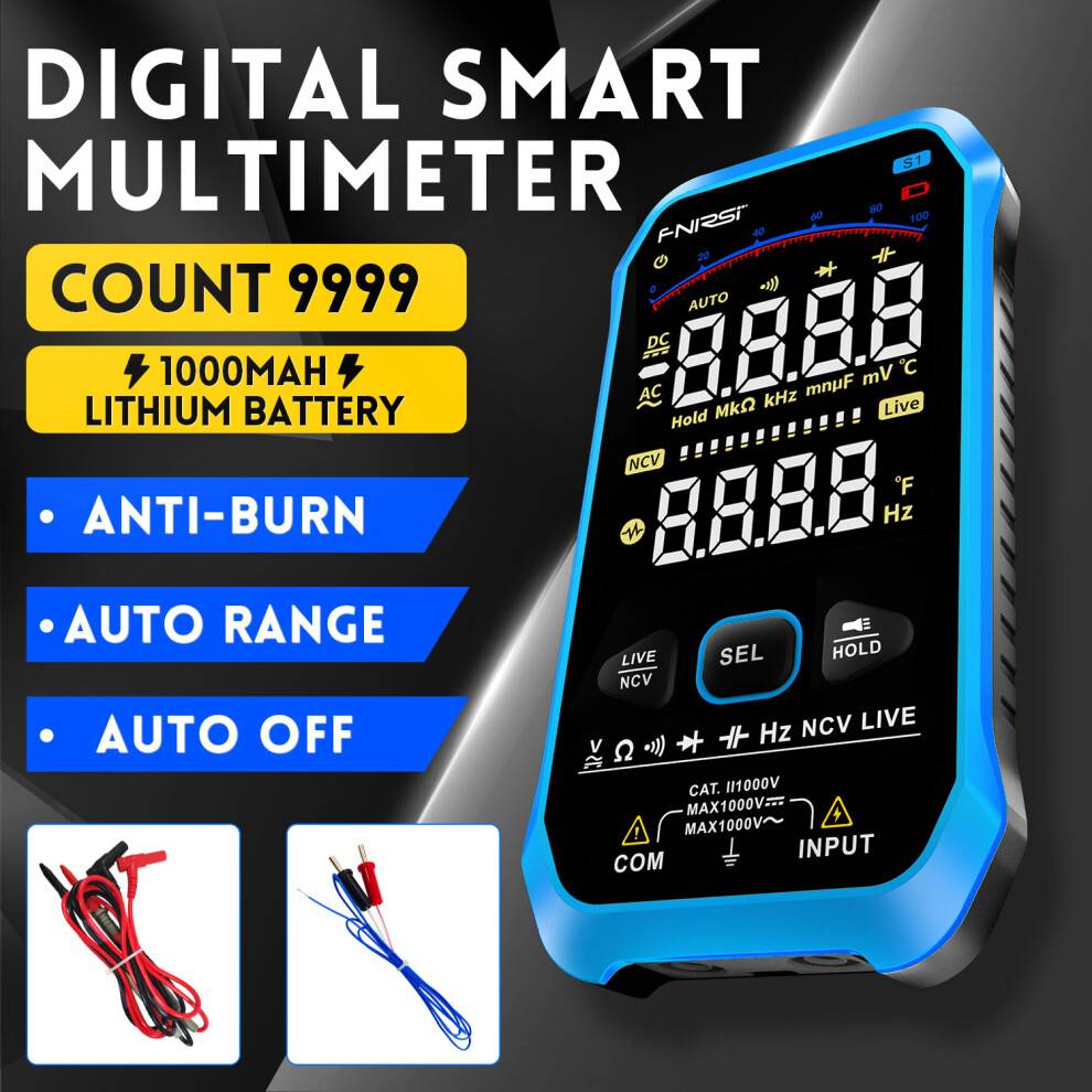FNIRSI S1 Automatic Portable Digital Multimeter
