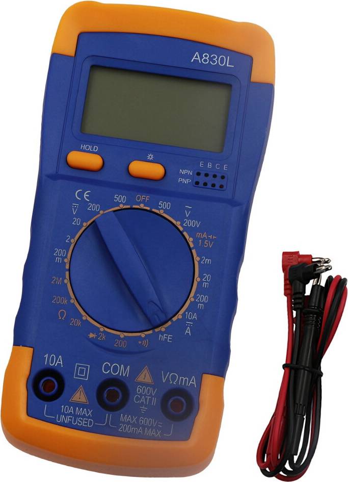 Multimeter Tester Auto Ranging Voltage Resistance