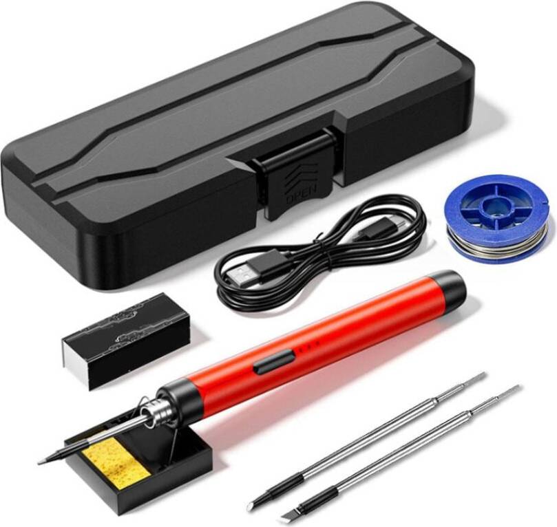 Mini USB Soldering Iron Kit