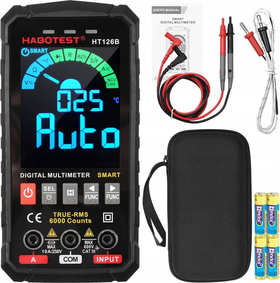 HT126B Digital Multimeter 4000-Count