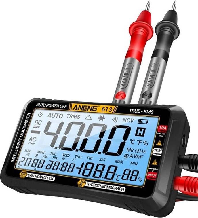 ANENG 613 Multimeter Alarm Clock Tools