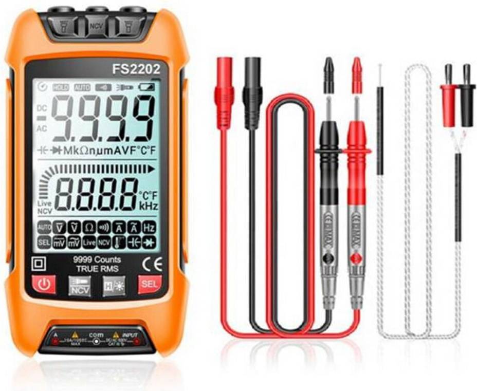 FS2202 Auto Range Multimeter 9999 Counts
