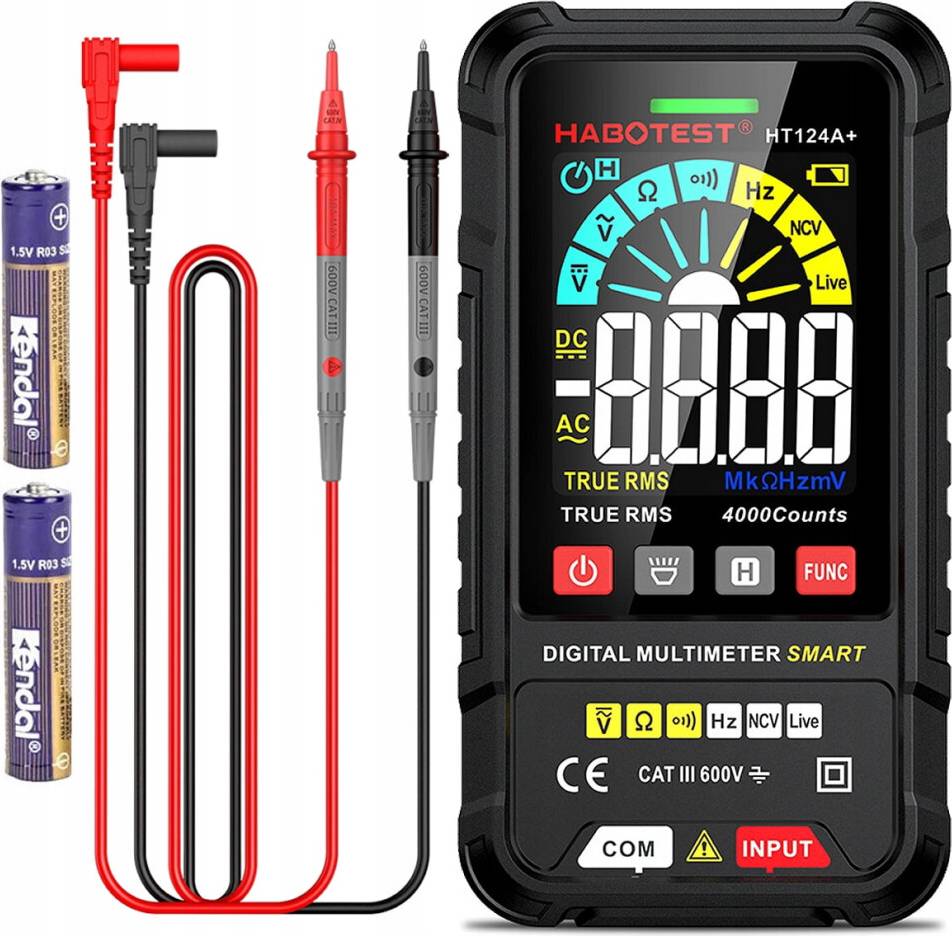 HT124A+ Digital Multimeter High Precision