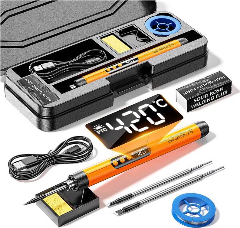 LED Digital Soldering Iron Kit