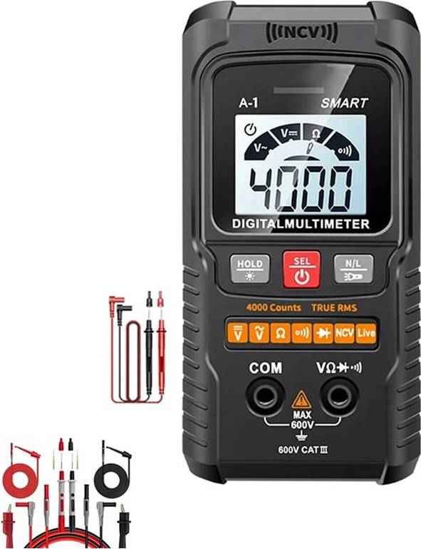 Digital Multimeter 4000 Counts Range