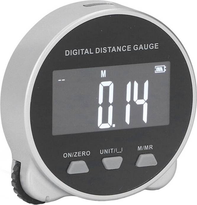 Digital Measure 656 Ft Electronic Rolling Ruler Measurement Tape