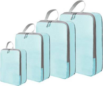 B&Q Compression Bags Organiser Set Blue