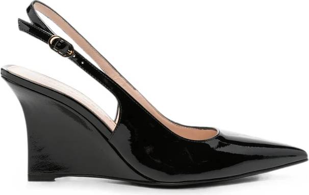 Stuart Weitzman Vinnie 50 Slingback - Sort