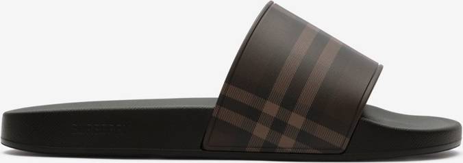 Burberry Check Slides