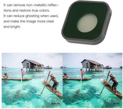 CPL Lens Filter For 9 Action Camera