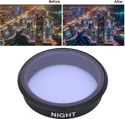 Optical Glass Night Lens Filter