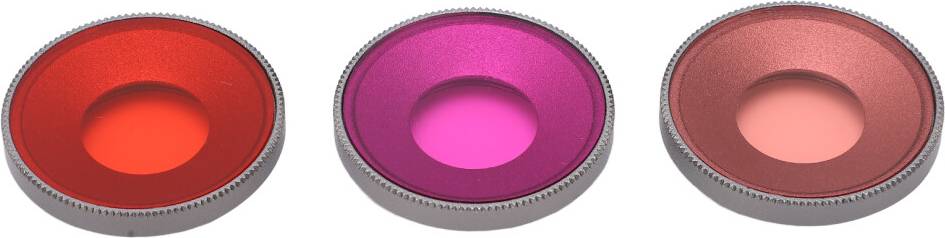 3 Pcs Camera Lens Diving Filters Set